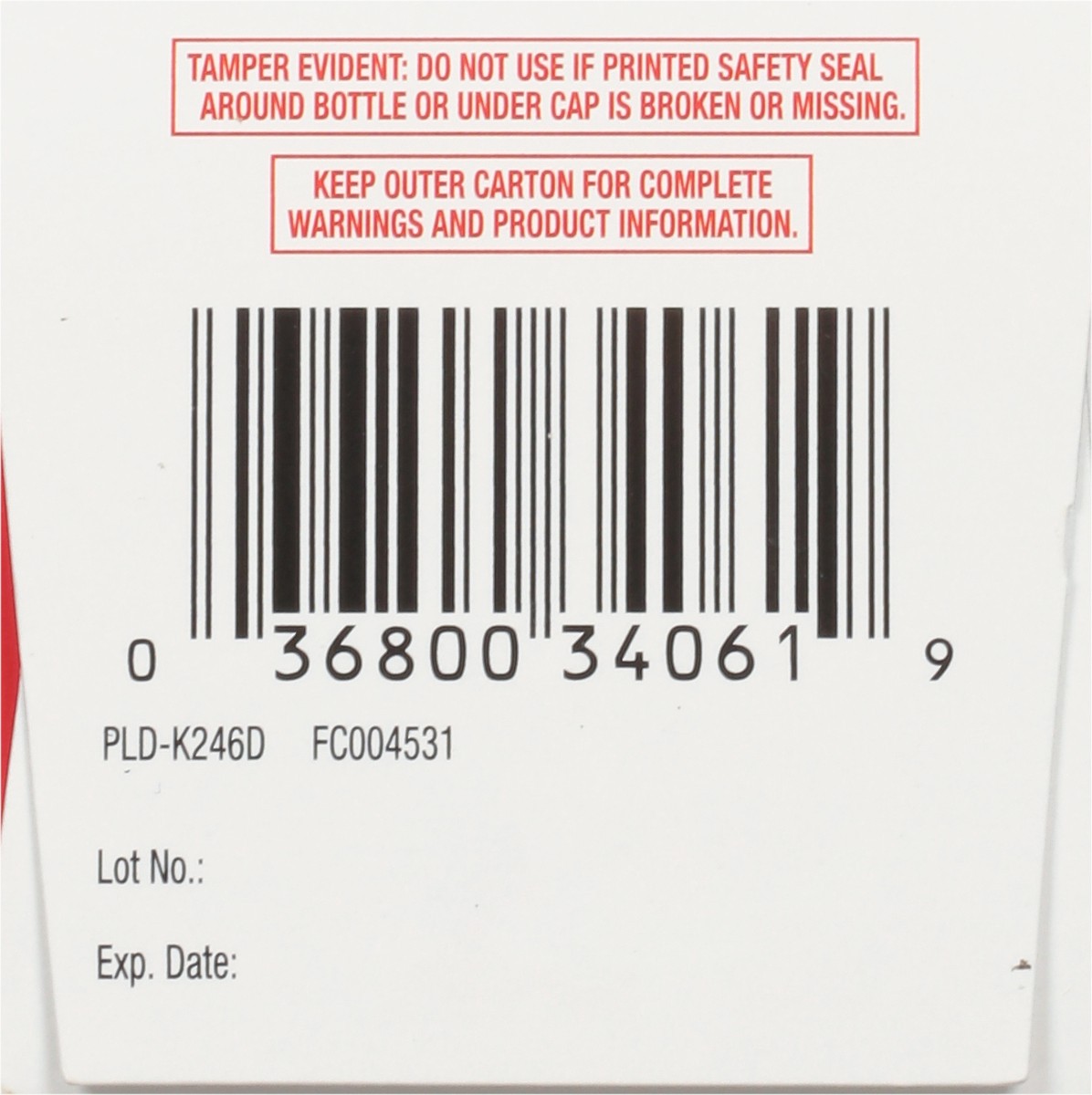 slide 6 of 9, TopCare Health Children's Cough & Runny Nose Cherry Flavor Pain Relief Plus 4 fl oz, 4 fl oz