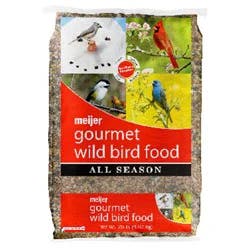 Meijer Wild Bird Food, All Season, 20lb