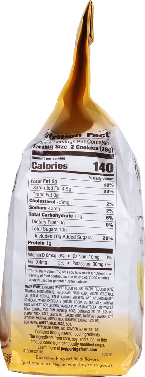 slide 13 of 14, Pepperidge Farm Milano White Chocolate Lemon Cookie, 7 oz