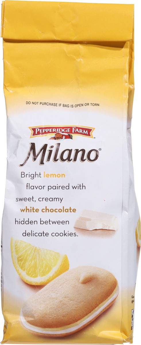 slide 4 of 14, Pepperidge Farm Milano White Chocolate Lemon Cookie, 7 oz