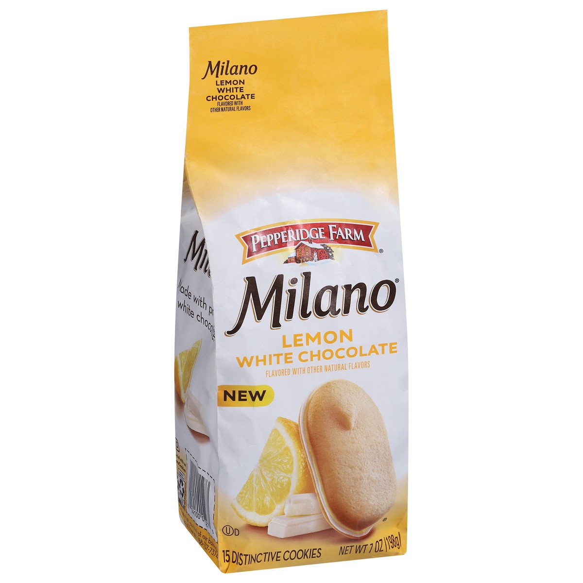 slide 11 of 14, Pepperidge Farm Milano White Chocolate Lemon Cookie, 7 oz