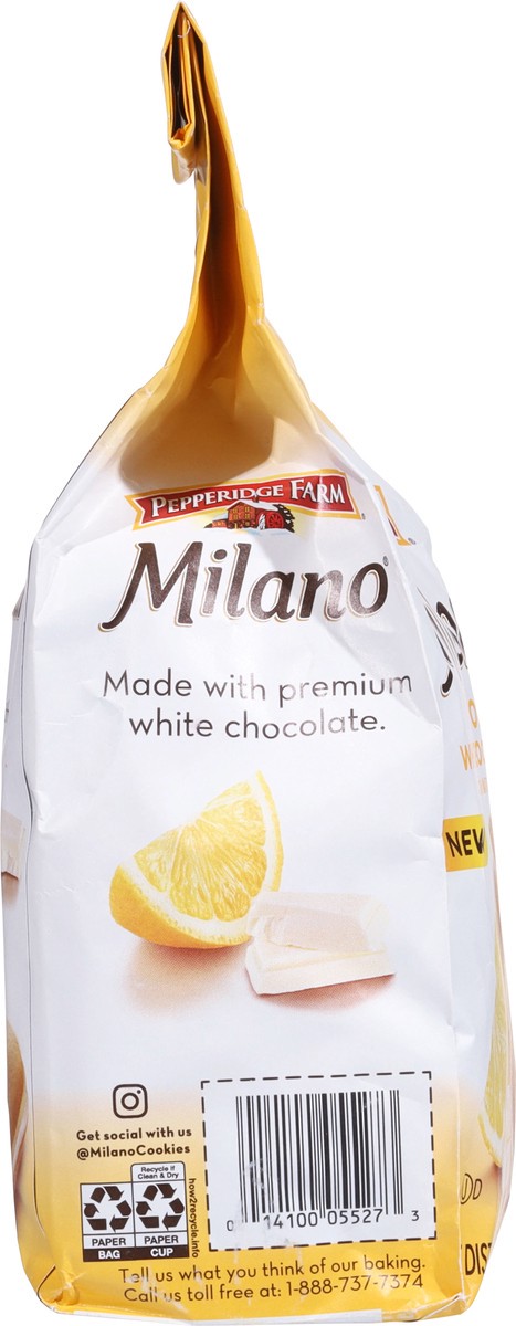 slide 9 of 14, Pepperidge Farm Milano White Chocolate Lemon Cookie, 7 oz