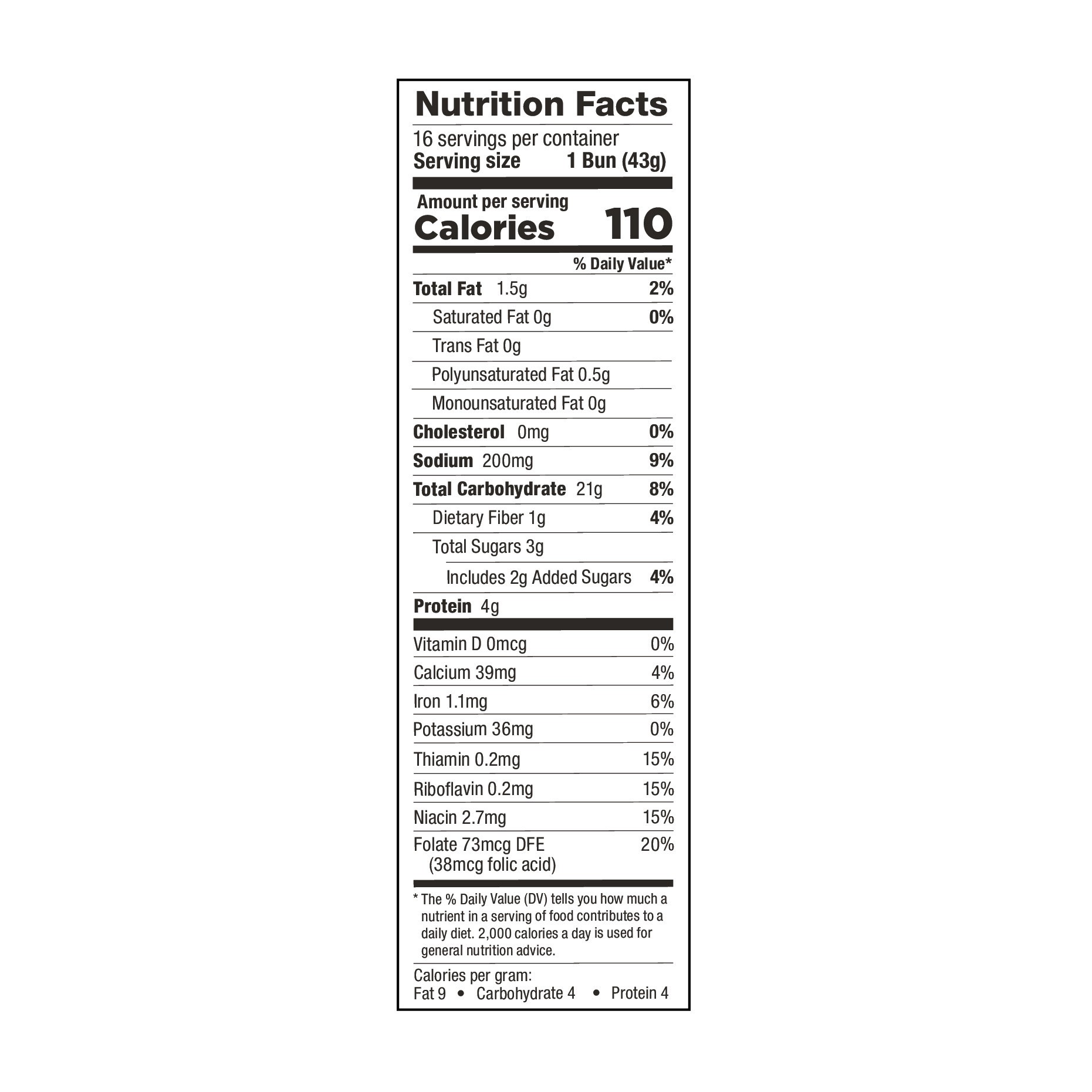 slide 5 of 5, Butternut White Hot Dog Buns, 24 oz, 16 Count, 24 oz