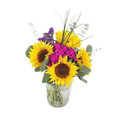 slide 1 of 1, Mason Jar Arrangement - Ea, 1 ct