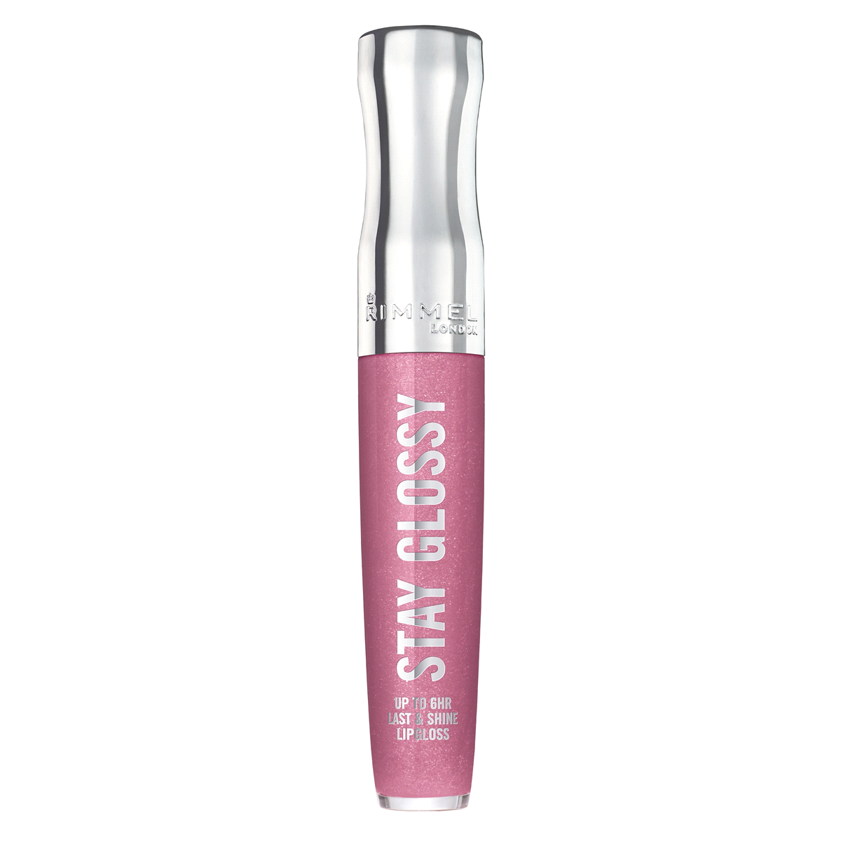 slide 1 of 5, Rimmel London Rimmel Stay Glossy Lip Gloss Cake For Breakfast, 0.18 fl oz