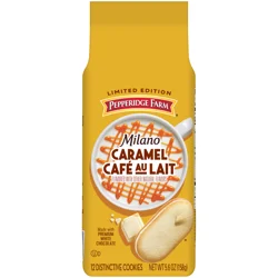 Pepperidge Farm Caramel Café Au Lait Flavored with Other Natural Flavors Cookies