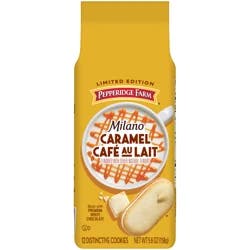 Pepperidge Farm Caramel Café Au Lait Flavored with Other Natural Flavors Cookies