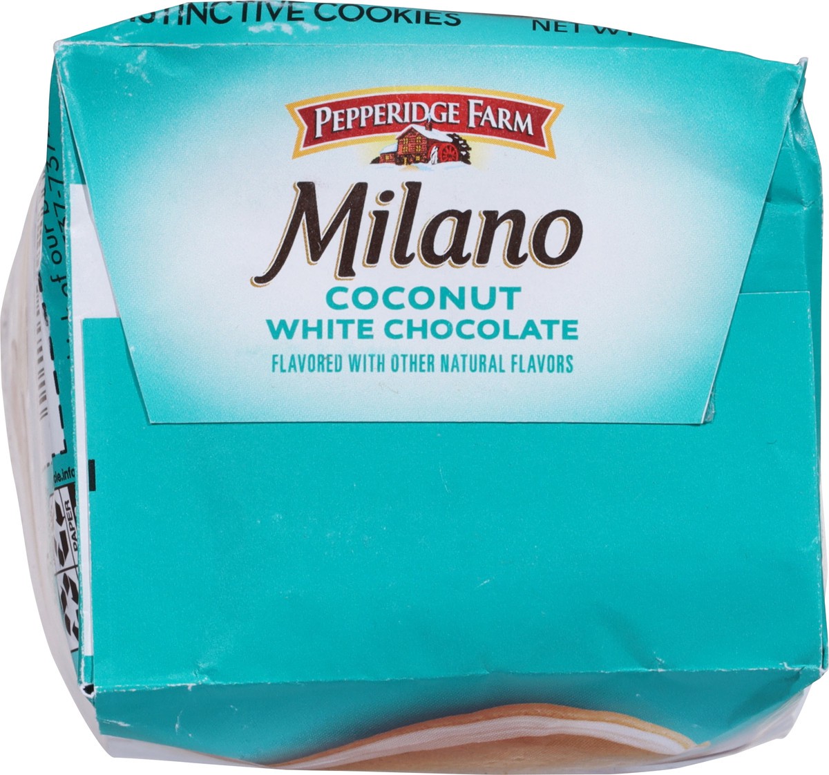 slide 12 of 15, Pepperidge Farm White Chocolate Coconut Flavored Cookies, 7.000 oz