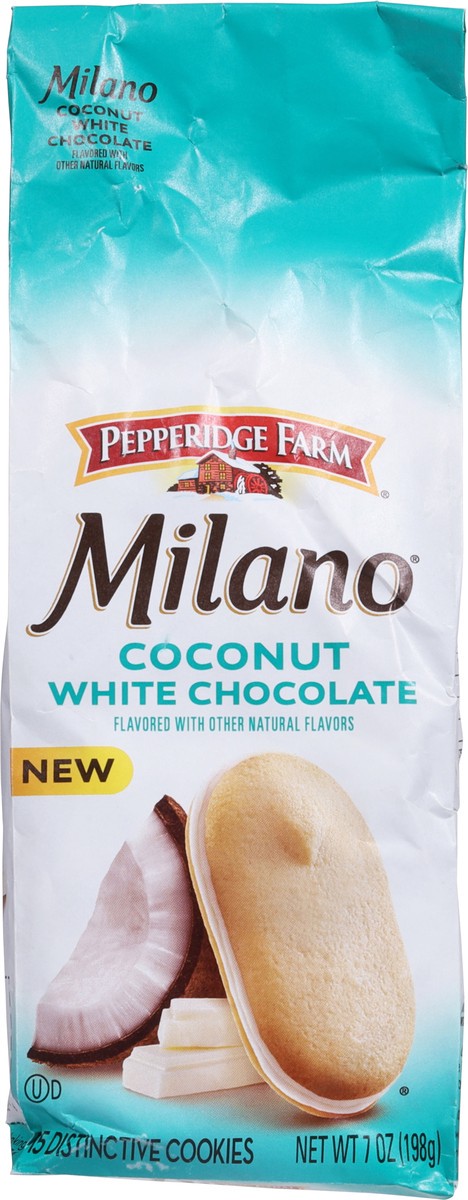slide 13 of 15, Pepperidge Farm White Chocolate Coconut Flavored Cookies, 7.000 oz