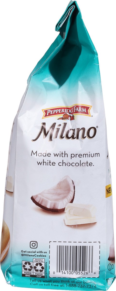 slide 8 of 15, Pepperidge Farm White Chocolate Coconut Flavored Cookies, 7.000 oz