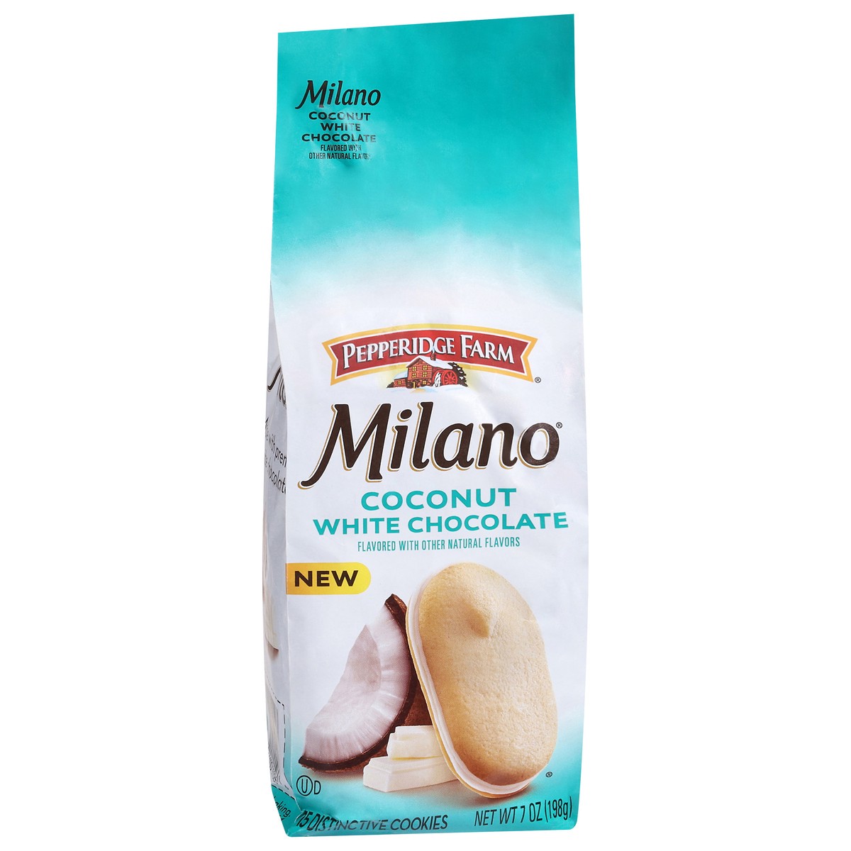 slide 11 of 15, Pepperidge Farm White Chocolate Coconut Flavored Cookies, 7.000 oz