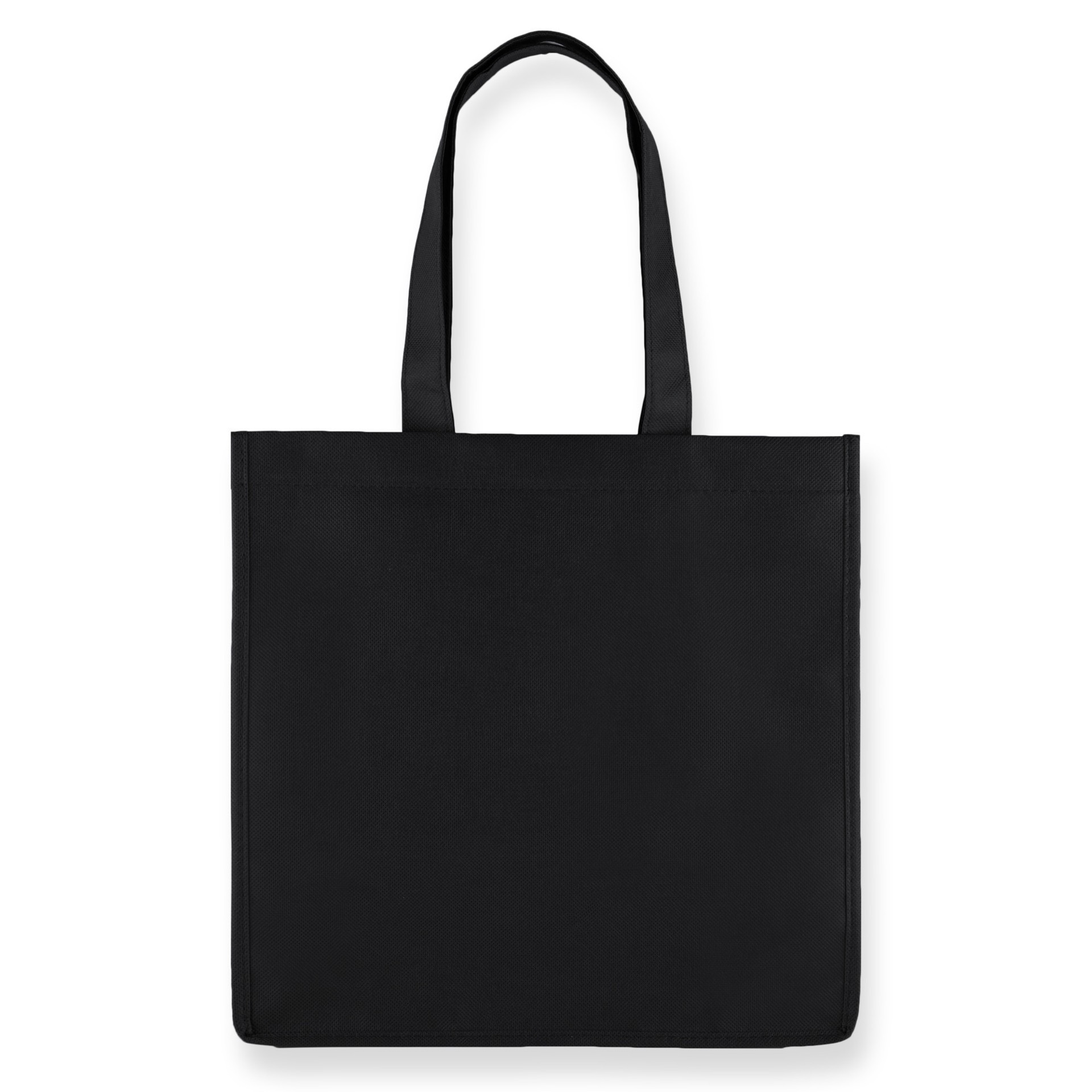 slide 2 of 3, True Fab true 6 Bottle Non Woven Tote In Black by True, 1 ct