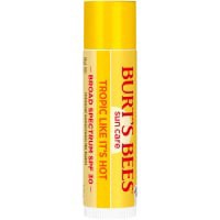 slide 13 of 13, Burt's Bees Sun Care Tropic Like It's Hot SPF 30 Lip Balm, Natural Origin Lip Care, 1 Tube, 0.15 oz., 0.15 oz