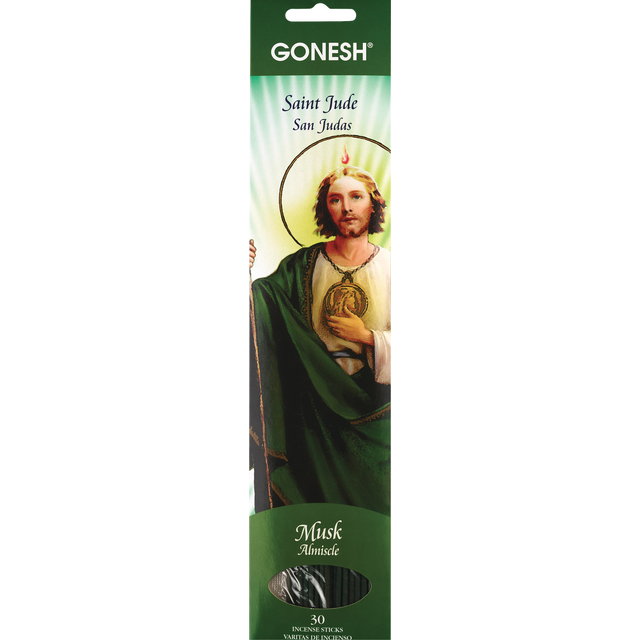 slide 1 of 1, NON BRAND Incense Sticks "Saint Jude" Musk Scent, 1 ct