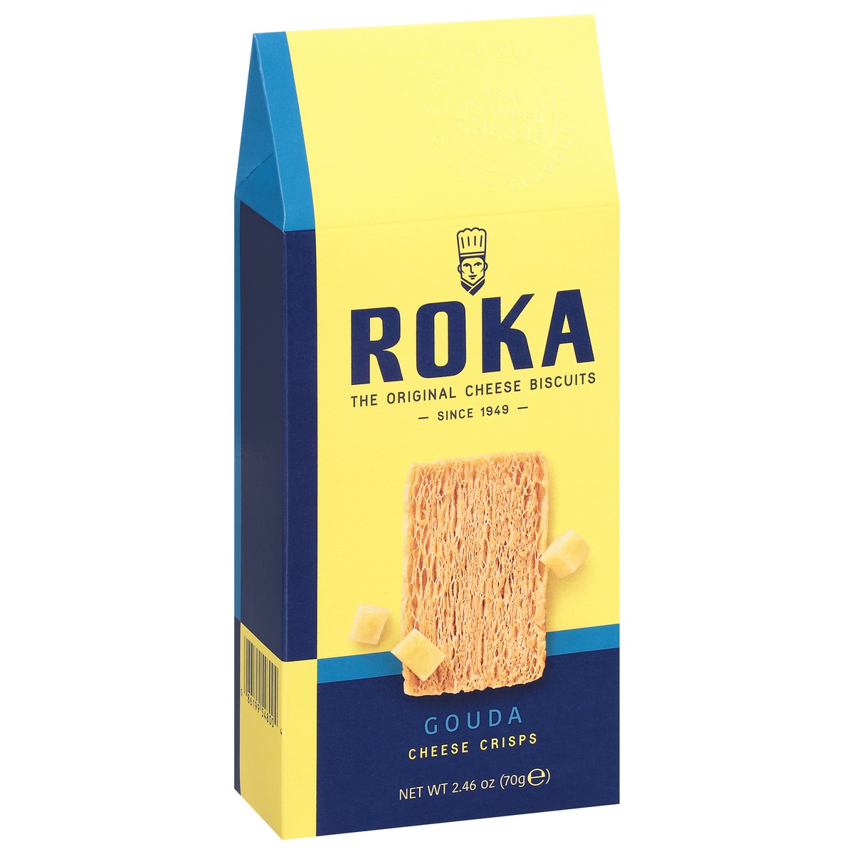 slide 2 of 9, Roka Gouda Cheese Crisps 2.46 oz, 2.46 oz