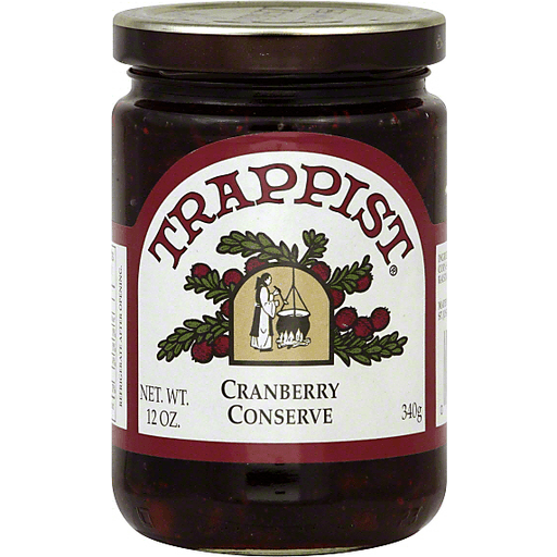 slide 1 of 2, Trappist Conserve, Cranberry, 12 oz