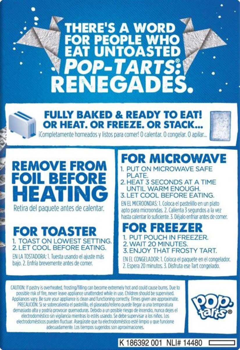 slide 2 of 9, Pop-Tarts Wildlicious Frosted Wild Berry Toaster Pastries 8 ea, 8 ct
