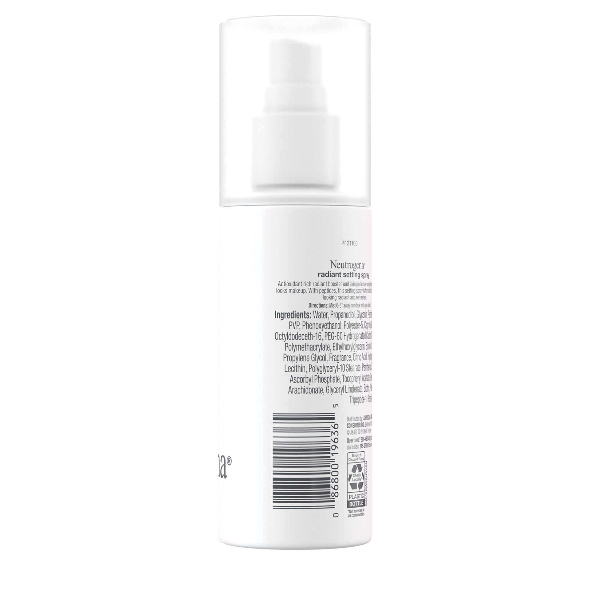 slide 4 of 21, Neutrogena Radiant Makeup Setting Spray with Peptides - 3.4 fl oz, 3.4 fl oz