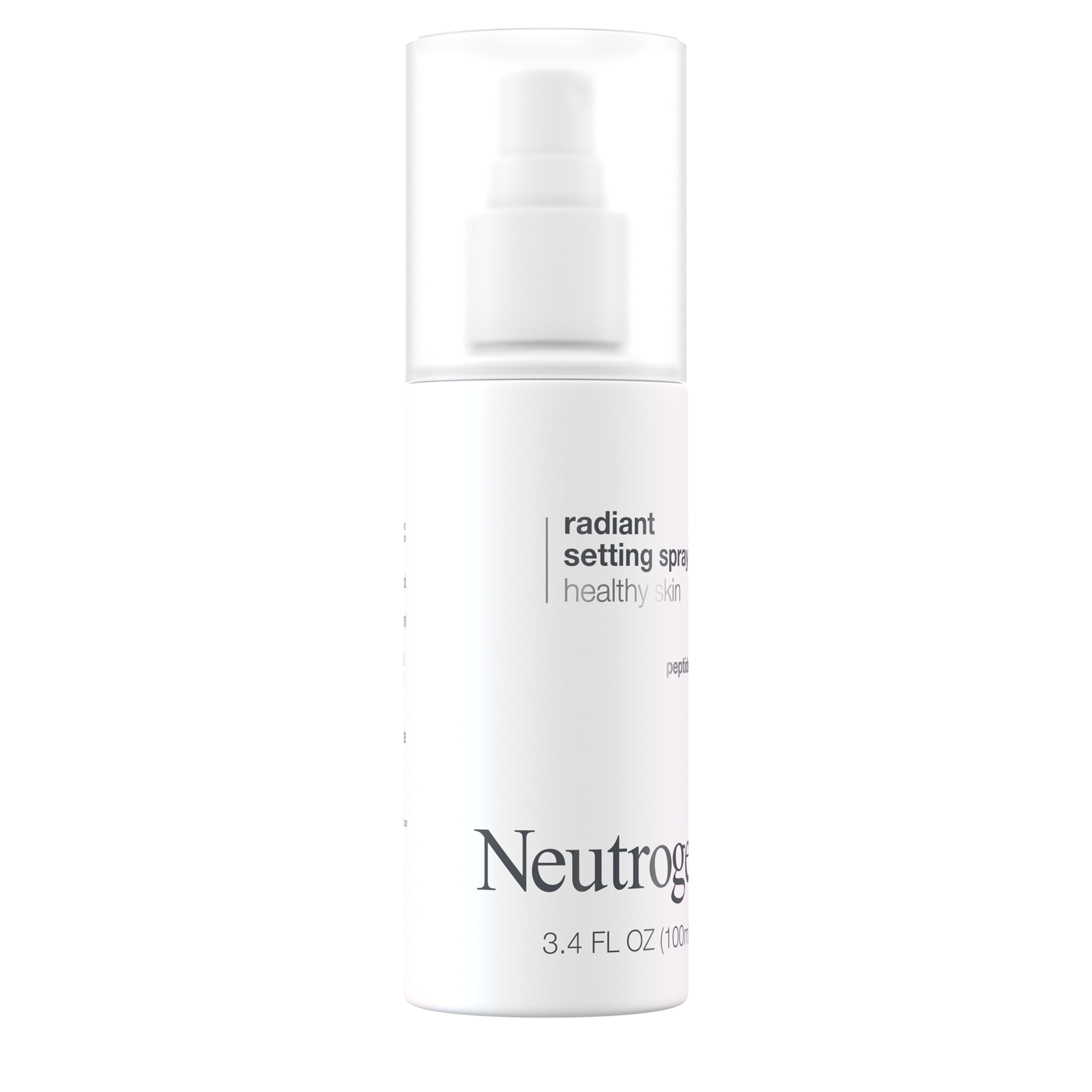 slide 21 of 21, Neutrogena Radiant Makeup Setting Spray with Peptides - 3.4 fl oz, 3.4 fl oz