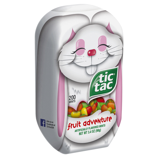 slide 1 of 1, Tic Tac Easter Bunny Bottle Pack, 3.4 oz