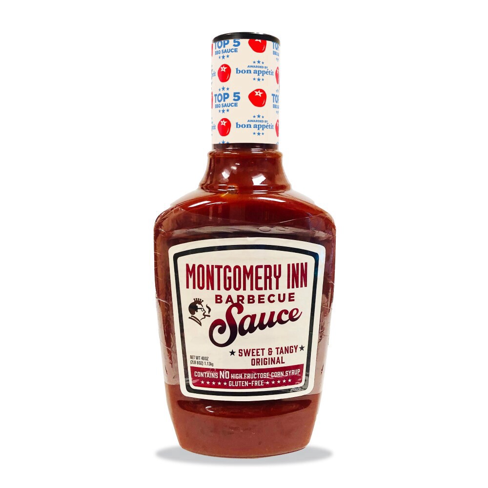slide 3 of 6, Montgomery Inn Sweet & Tangy Original Barbecue Sauce, 40 oz