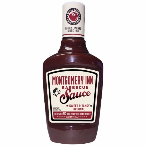 slide 1 of 1, Montgomery Inn Sweet & Tangy Original Barbecue Sauce, 40 oz