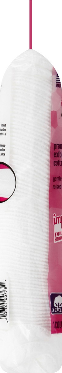 slide 3 of 10, Swisspers Exfoliating Cotton Rounds 80 ea, 80 ct