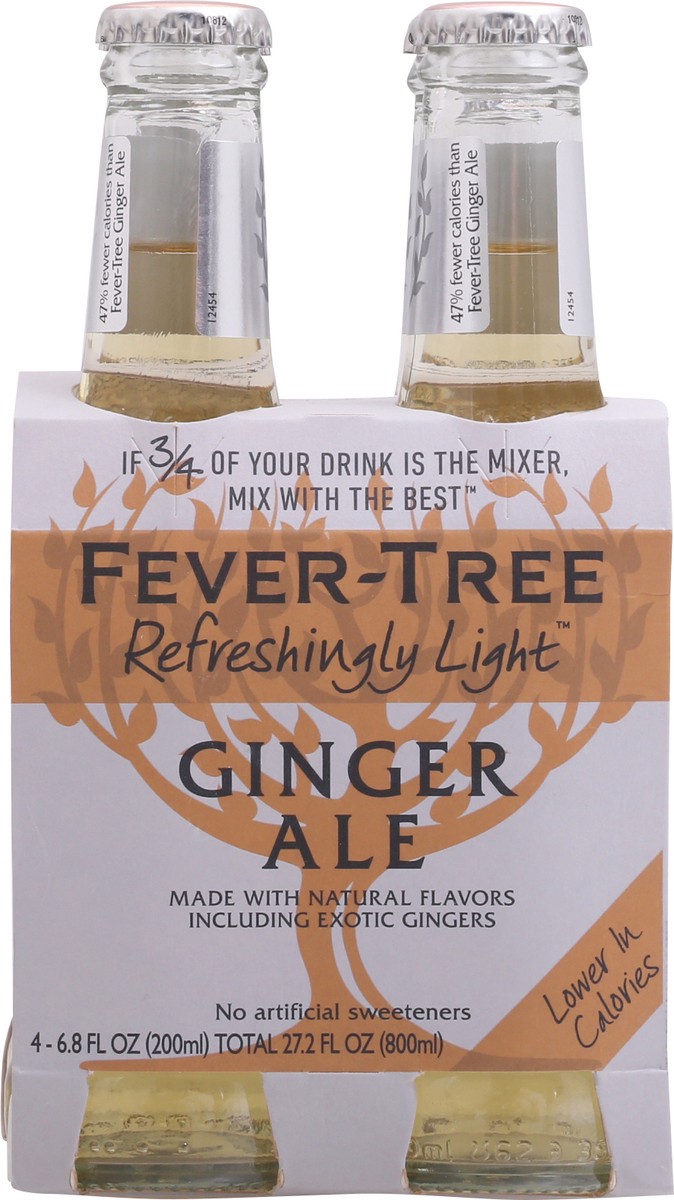 slide 4 of 9, Fever-Tree Water Ginger Ale - 4 ct; 6.8 oz, 4 ct; 6.8 oz