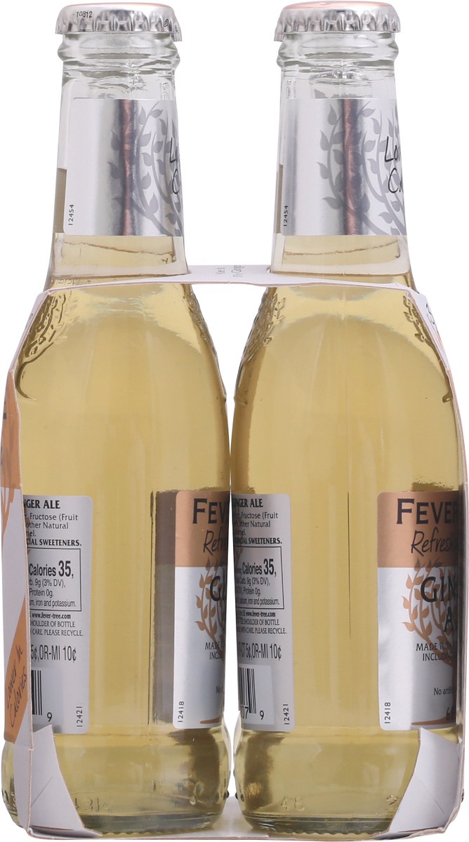 slide 8 of 9, Fever-Tree Water Ginger Ale - 4 ct; 6.8 oz, 4 ct; 6.8 oz