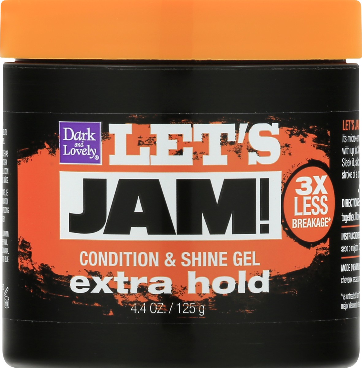 slide 5 of 9, Dark and Lovely Let's Jam! Extra-Hold Gel, 4.4 oz