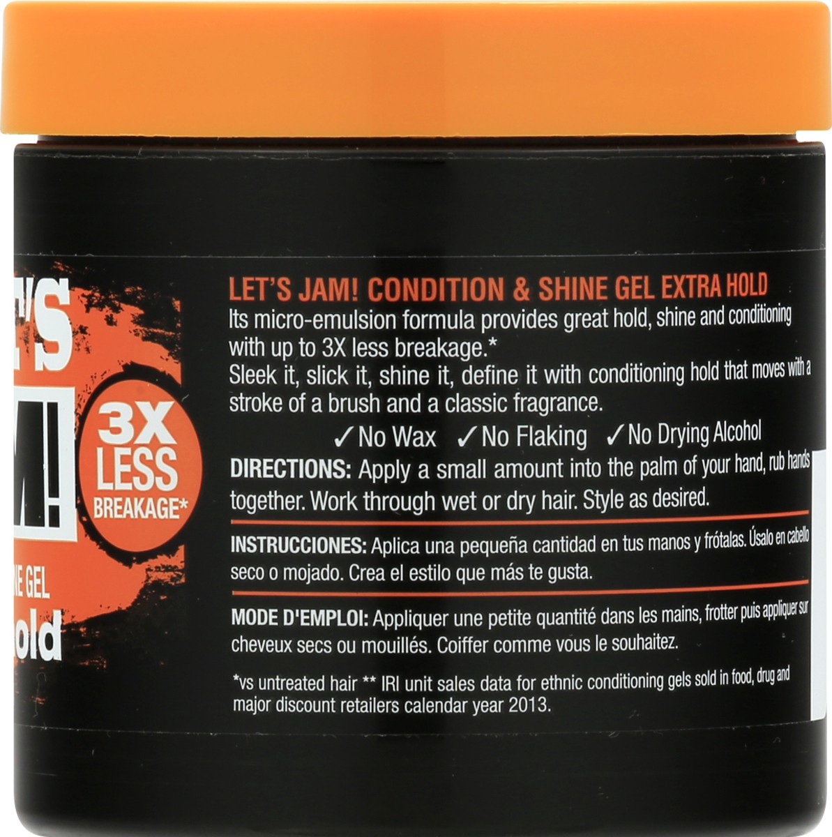 slide 6 of 9, Dark and Lovely Let's Jam! Extra-Hold Gel, 4.4 oz