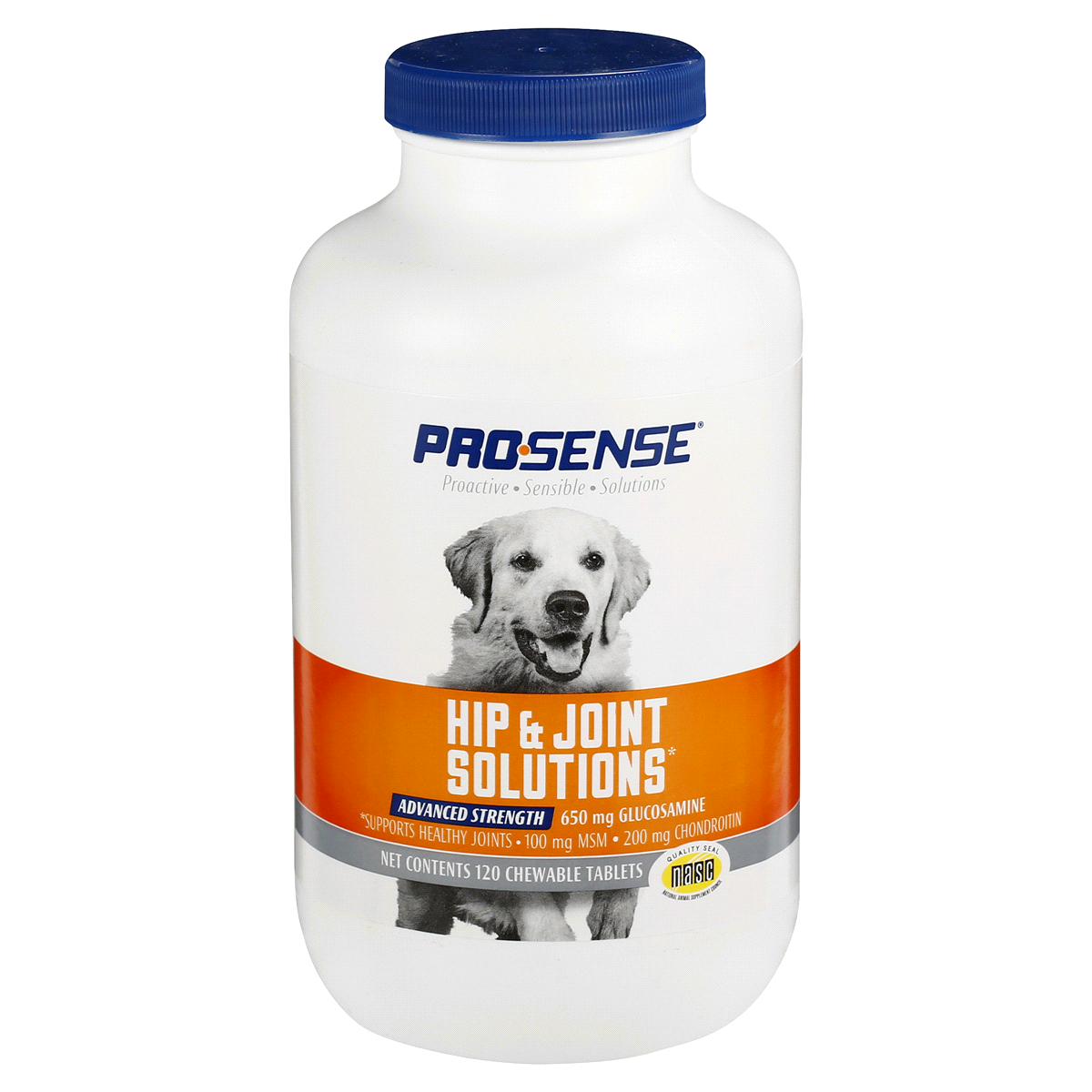 slide 1 of 9, Pro-Sense ProSense Joint Solutions Glucosamine for Dogs, 120 ct