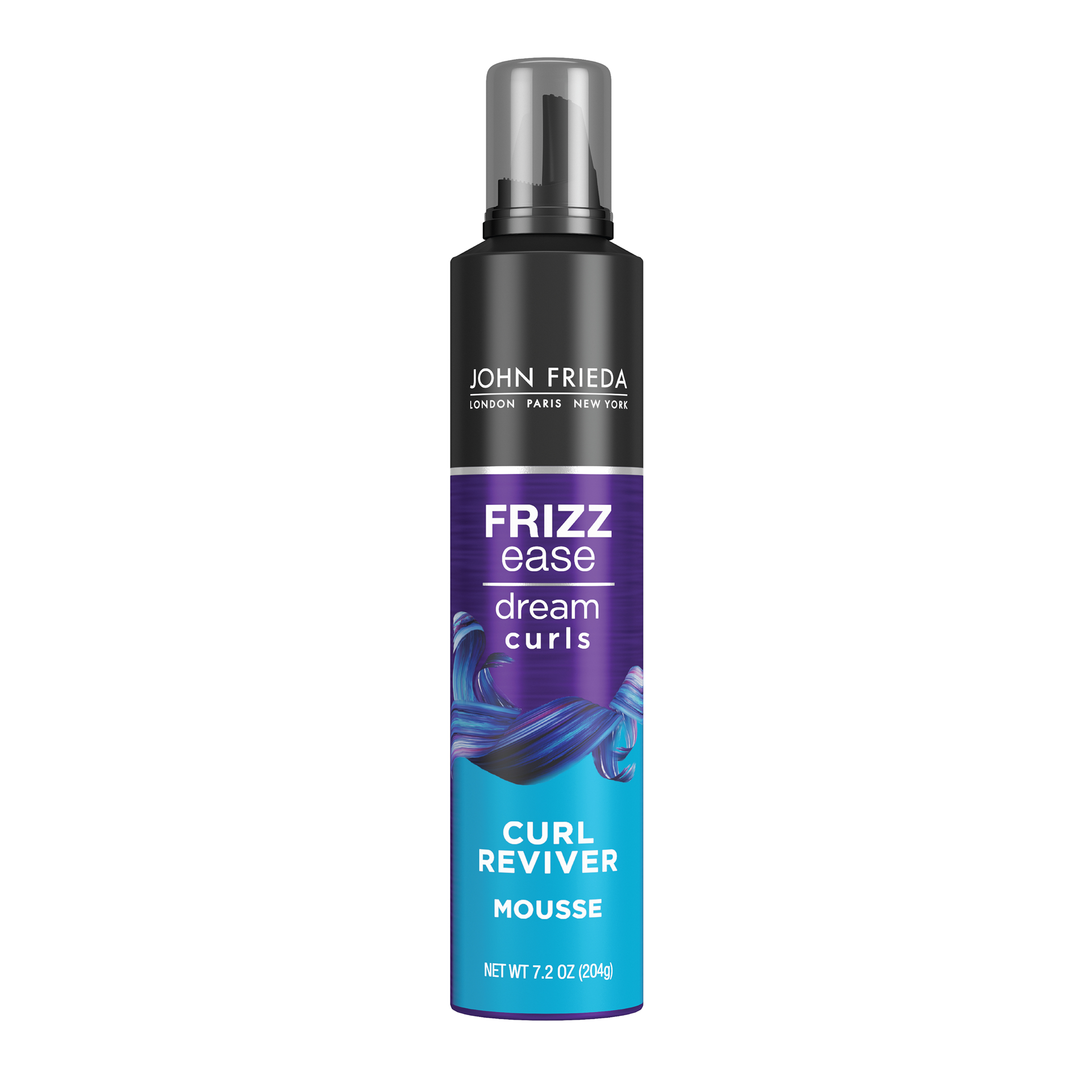 slide 1 of 6, John Frieda Curl Reviver Mousse, Enhances Curls, Flexible Hold, Frizzy or Curly Hair, 7.20 fl oz