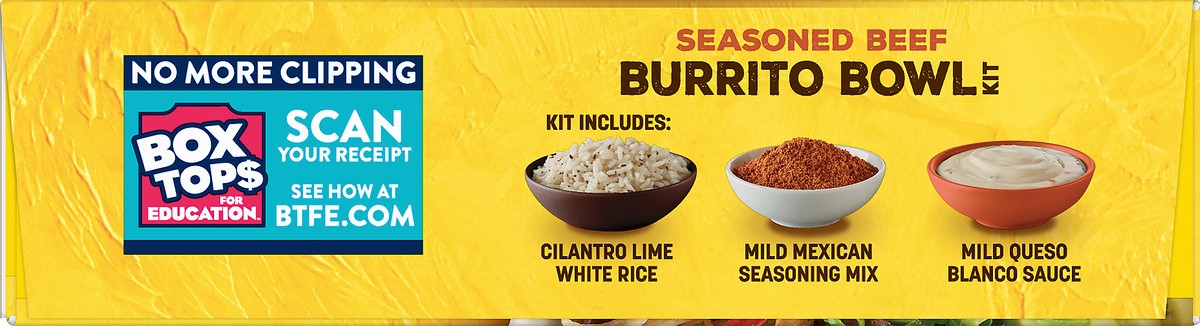 slide 2 of 9, Old El Paso Seasoned Beef Burrito Bowl Kit 11 oz, 11 oz