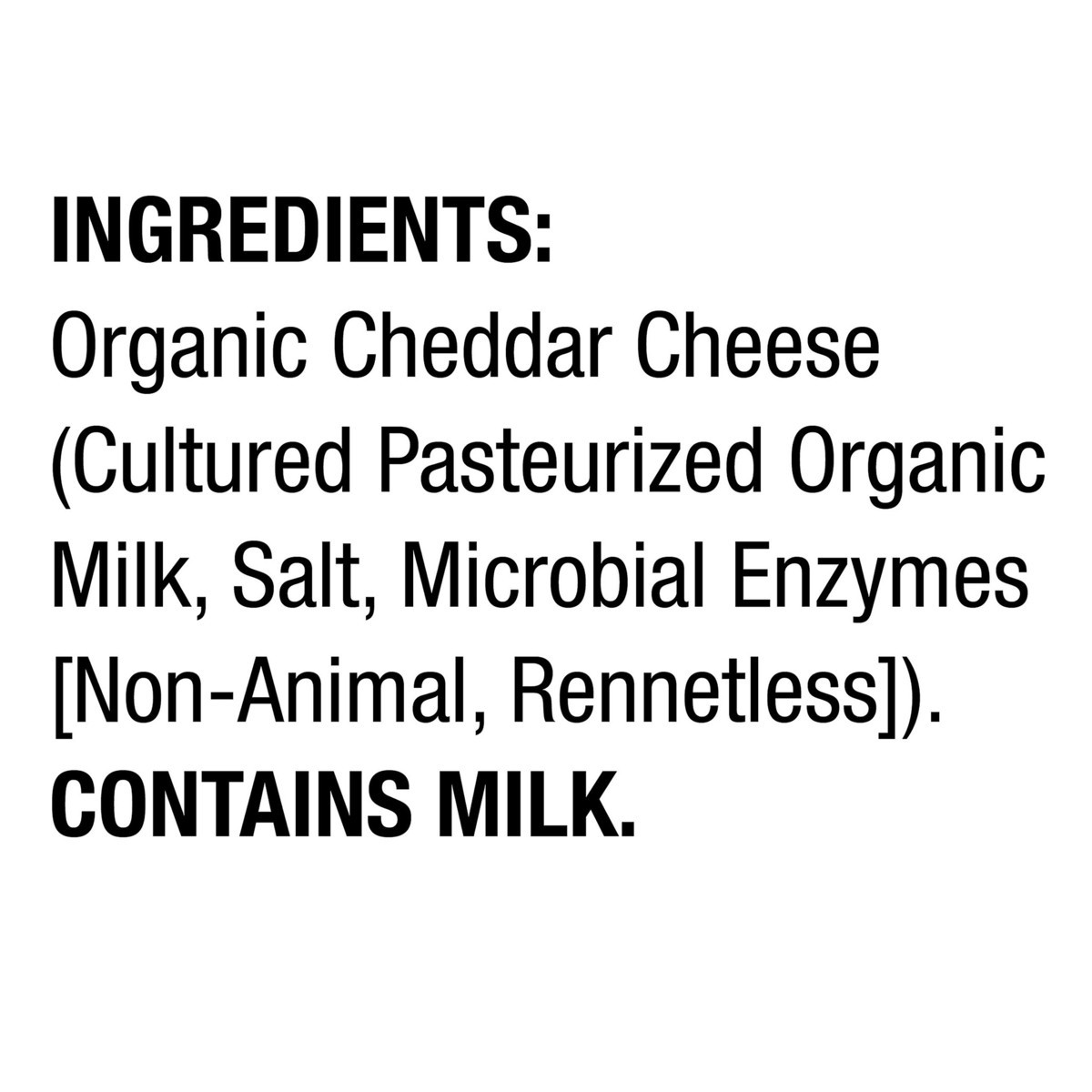 slide 7 of 8, Horizon Organic White Cheddar Cheese Slices, 6 oz. Pack, 8 Slices, 6 oz