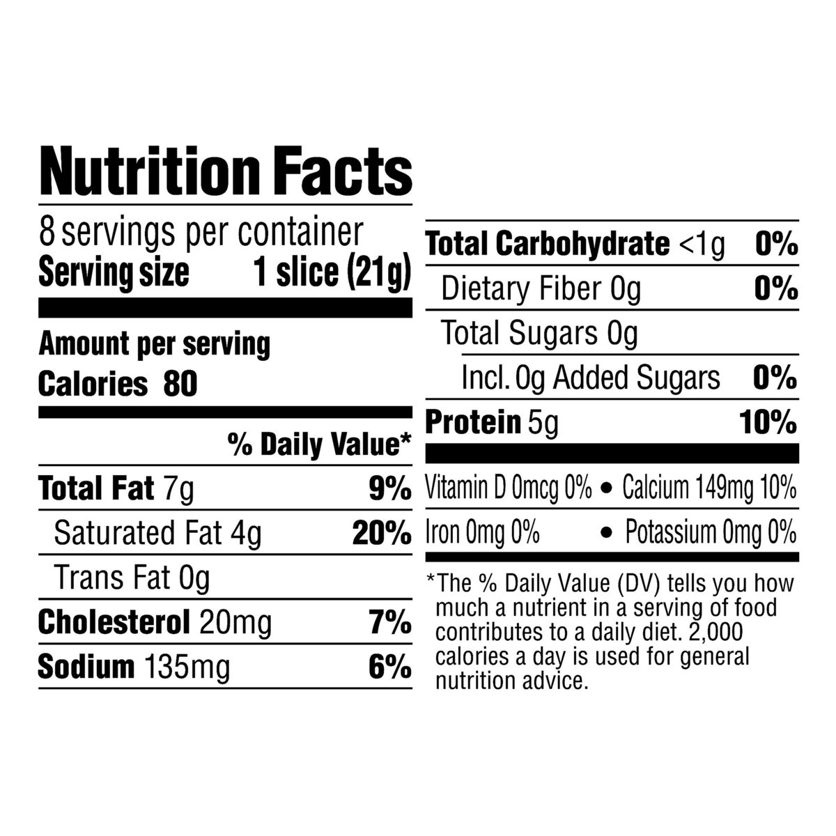 slide 2 of 8, Horizon Organic White Cheddar Cheese Slices, 6 oz. Pack, 8 Slices, 6 oz