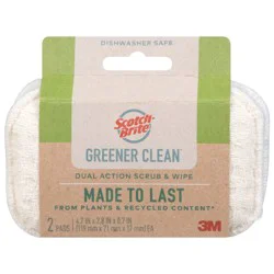 Scotch-Brite Greener Clean Pads 2 ea