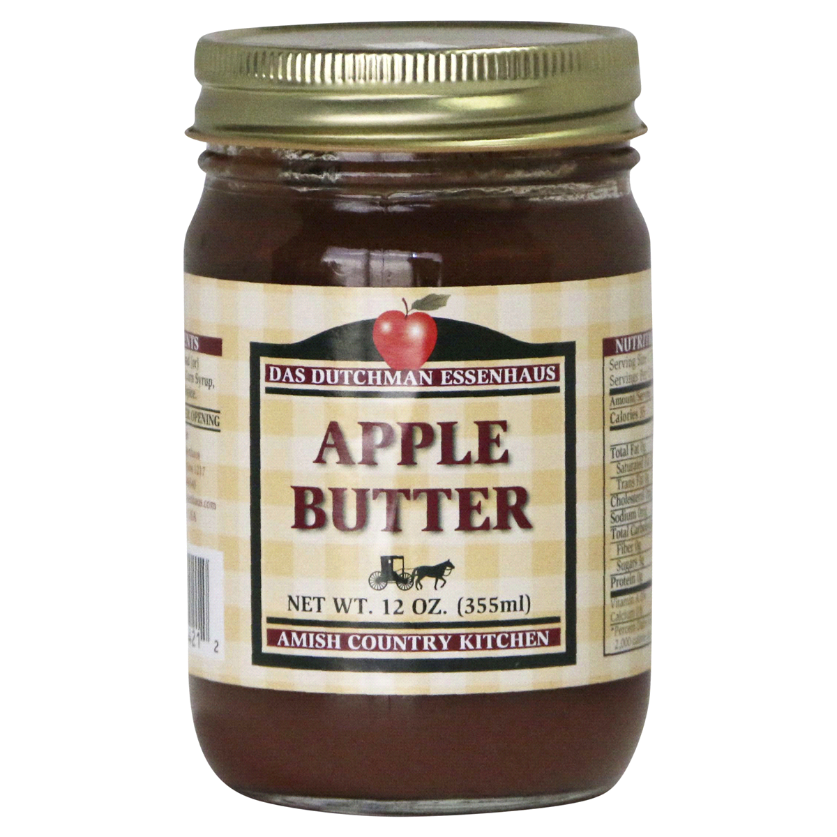 slide 1 of 2, Das Dutchman Essenhaus Essenhaus Apple Butter, 12 oz