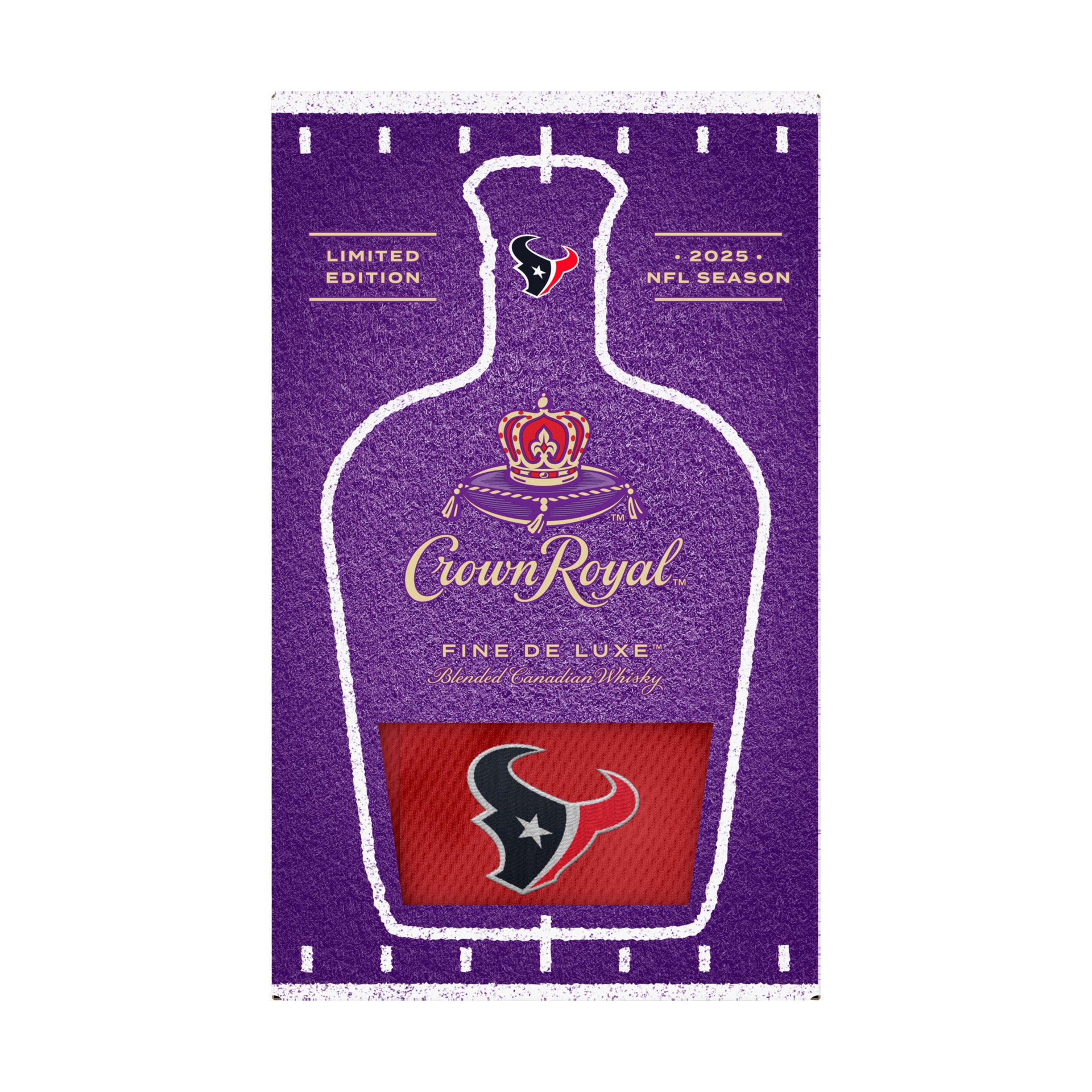 Crown Royal Fine De Luxe Blended Canadian Whisky, 750 mL Bottle