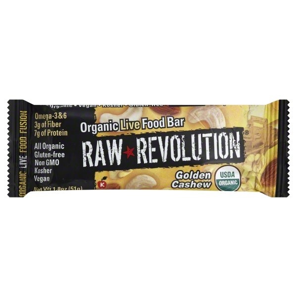 slide 1 of 5, Raw Revolution Bar Cashew Agave Candy, 2 oz