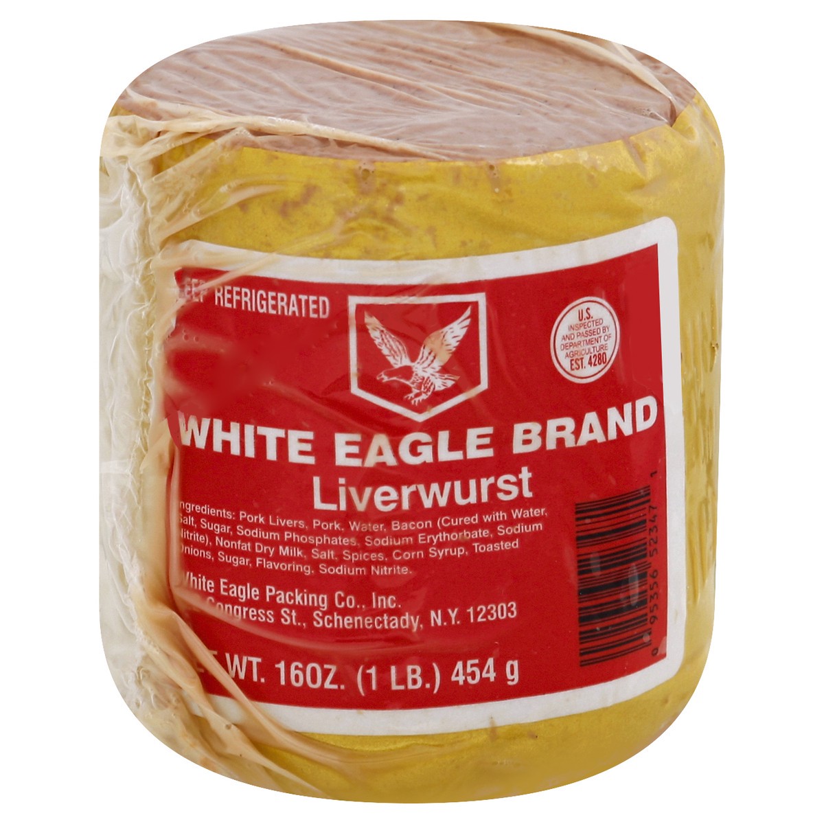 slide 2 of 6, White Eagle Liverwurst 16 oz, 16 oz