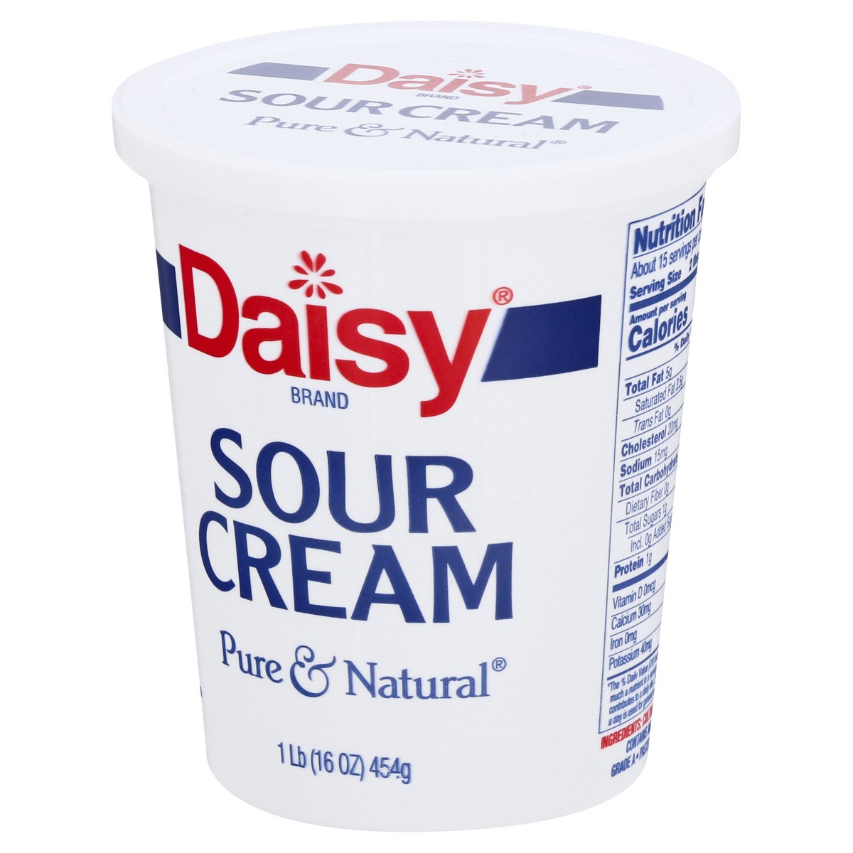 slide 7 of 9, Daisy Sour Cream 1 lb, 1 lb