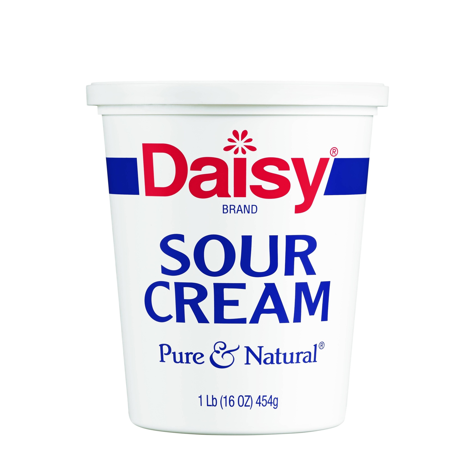 slide 1 of 1, Daisy Pure & Natural Sour Cream, 16 oz