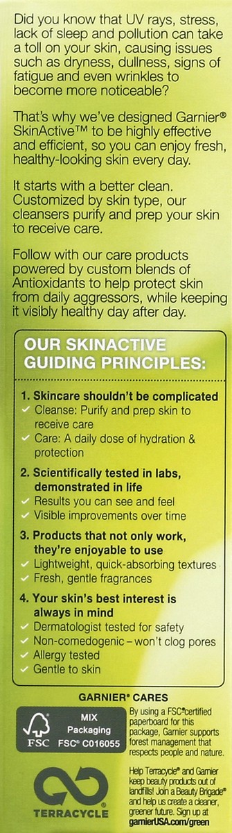 slide 2 of 4, Garnier Skin Active Clearly Brighter Anti-Sun Damage Daily Moisturizer, 2.5 fl oz