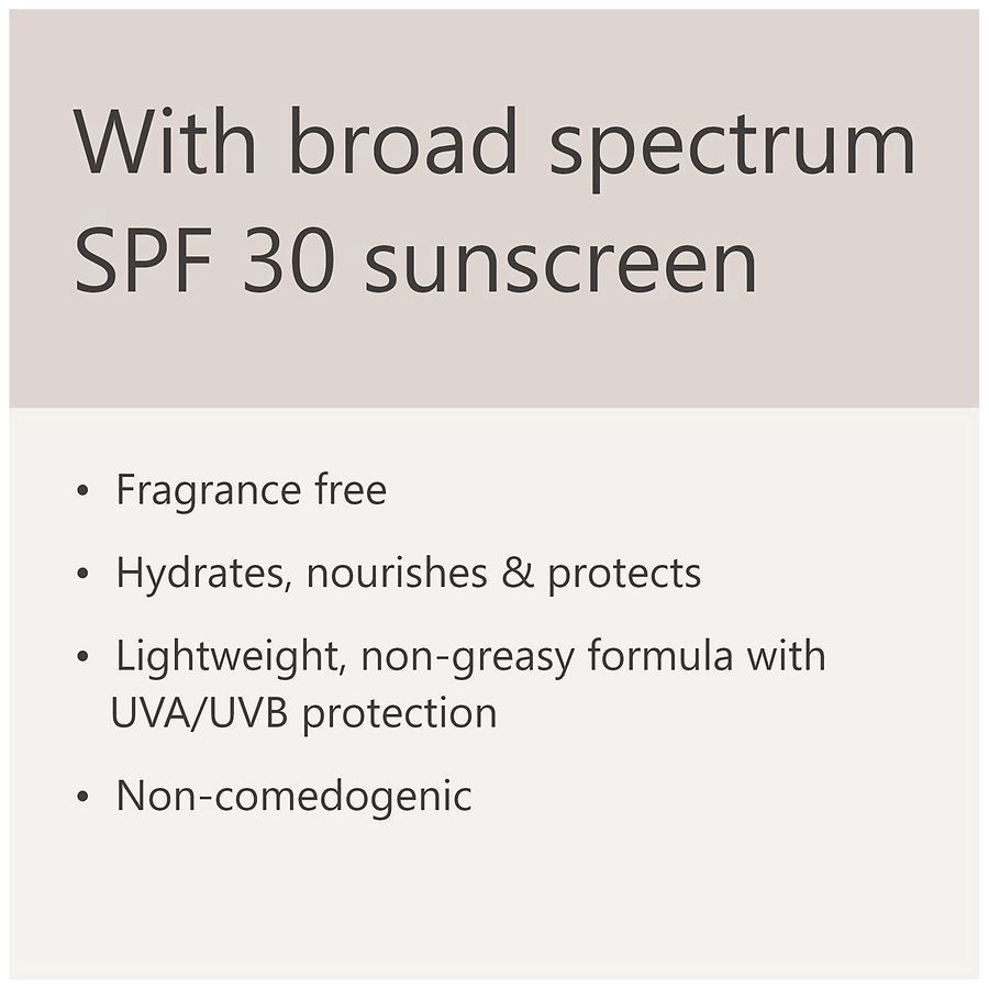 slide 3 of 5, Walgreens Daily Facial Moisturizer SPF 30 Fragrance Free, 4 oz