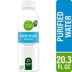 Simple Truth Purified Water - 20.3 fl oz