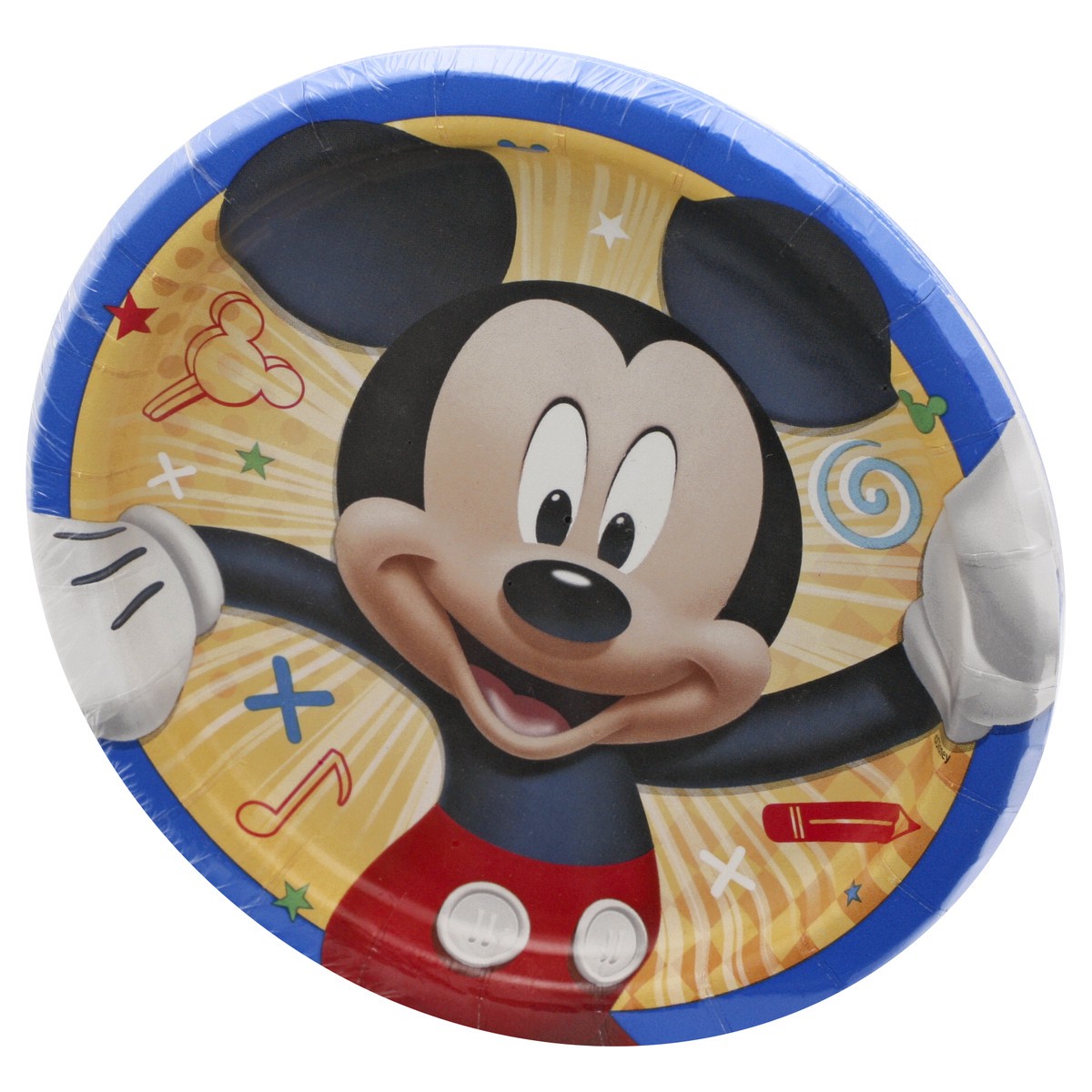 slide 5 of 11, Unique 6-3/4 Inch Mickey and the Roadster Racer Plates 8 ea, 1 ct