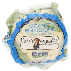 Josie's Organics Organic Cauliflower - 1 Each