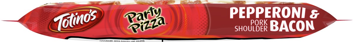 slide 4 of 9, Totino's Party Pizza, Bacon & Pepperoni, 10 oz Pizza (frozen), 10 oz