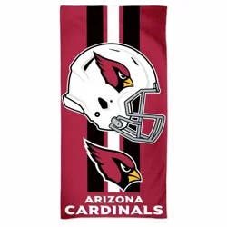 Arizona Cardinals Beach Style Towel - 30 in x 60 in